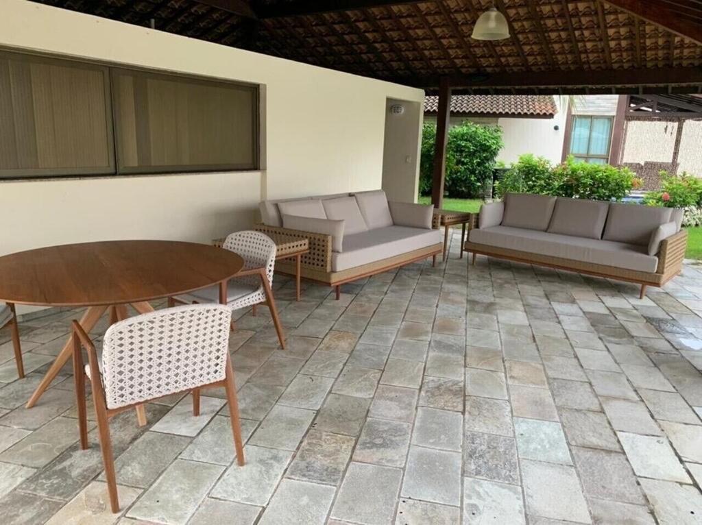Bangalo 32 - Beira Mar - Praia De Muro Alto Порту-де-Галиньяш Экстерьер фото