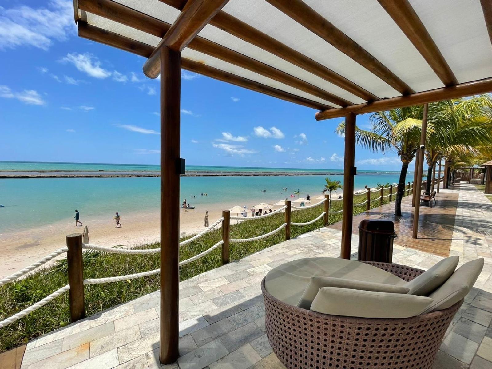 Bangalo 32 - Beira Mar - Praia De Muro Alto Порту-де-Галиньяш Экстерьер фото